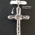 10K Gold Diamond Cross Pendant