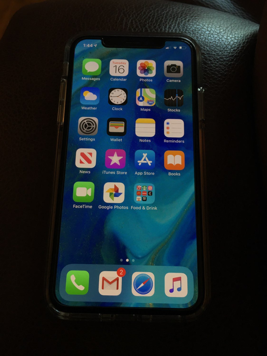 iPhone X Silver 64 GB AT&T