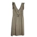 Elizabeth McKay Tan Sleeveless Fit & Flare Dress Size 6 NWT