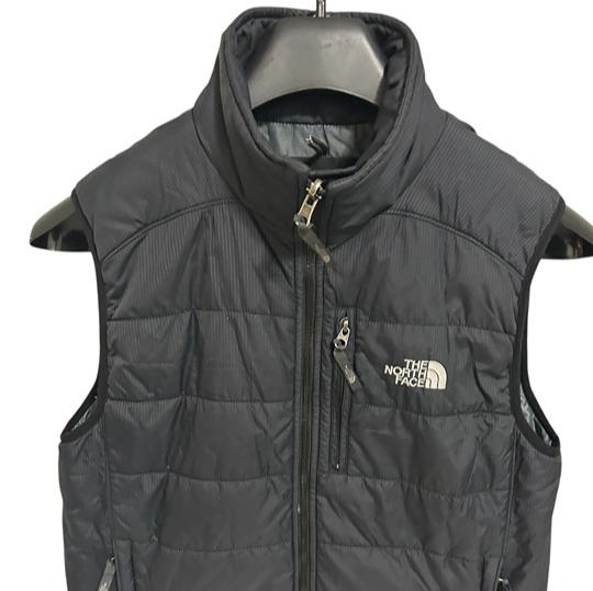 The North Face Men’s Primaloft Puffer Vest Size Small Full Zip Black