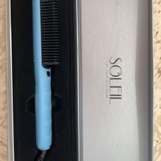 SÓLEIL hairbrush straightner brand new