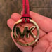 Michael Kors Jet Set Travel Top Zip Medium Signature Monogram Tote Handbag