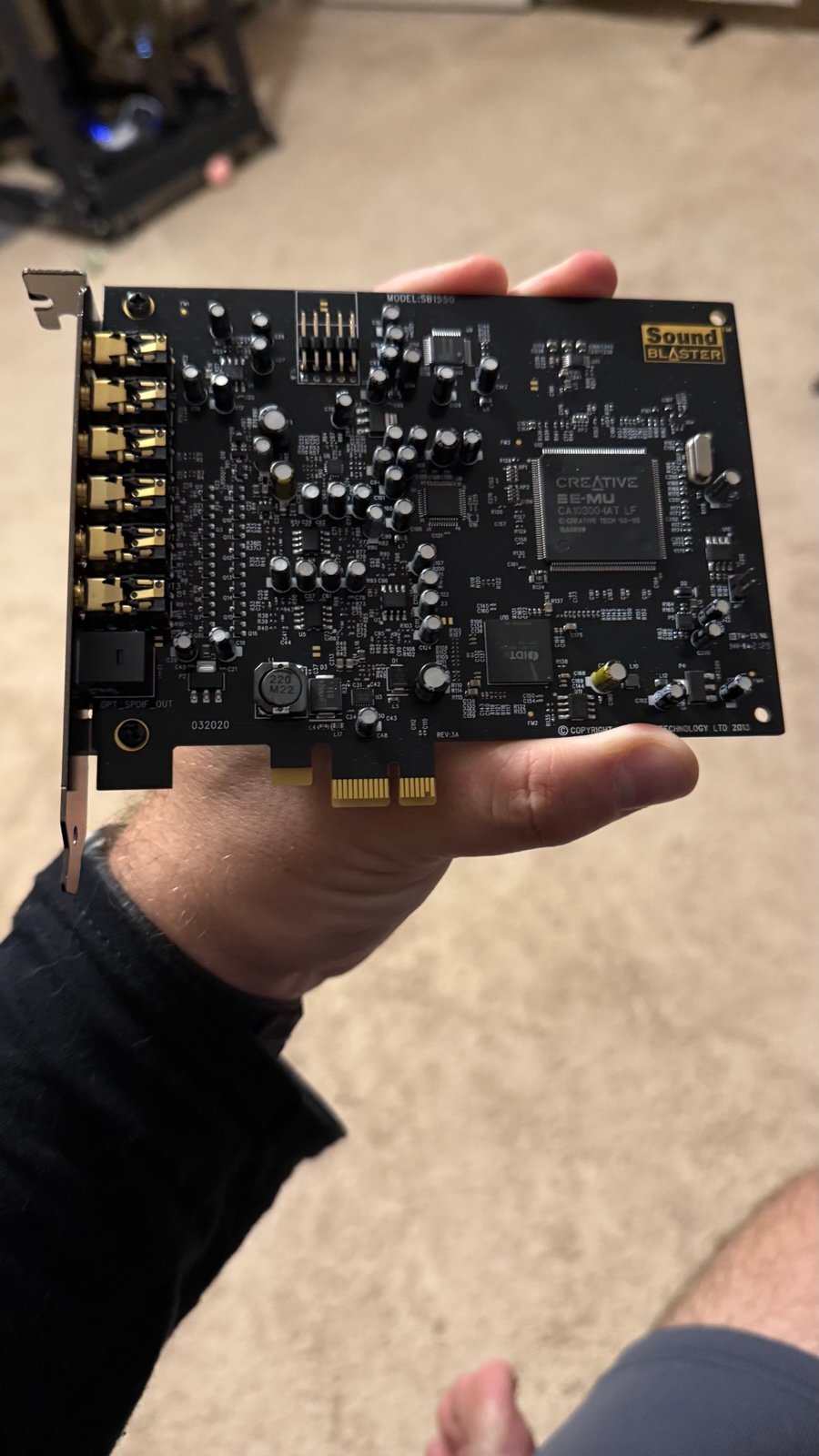 Creative Sound Blaster Audigy PCIe sound Card
