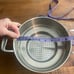 All Clad Stainless Steel 8.5 Steamer Insert Double Handled