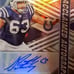 Jeff Saturday Blue Ink SP Autograph 17/49 - Indianapolis Colts