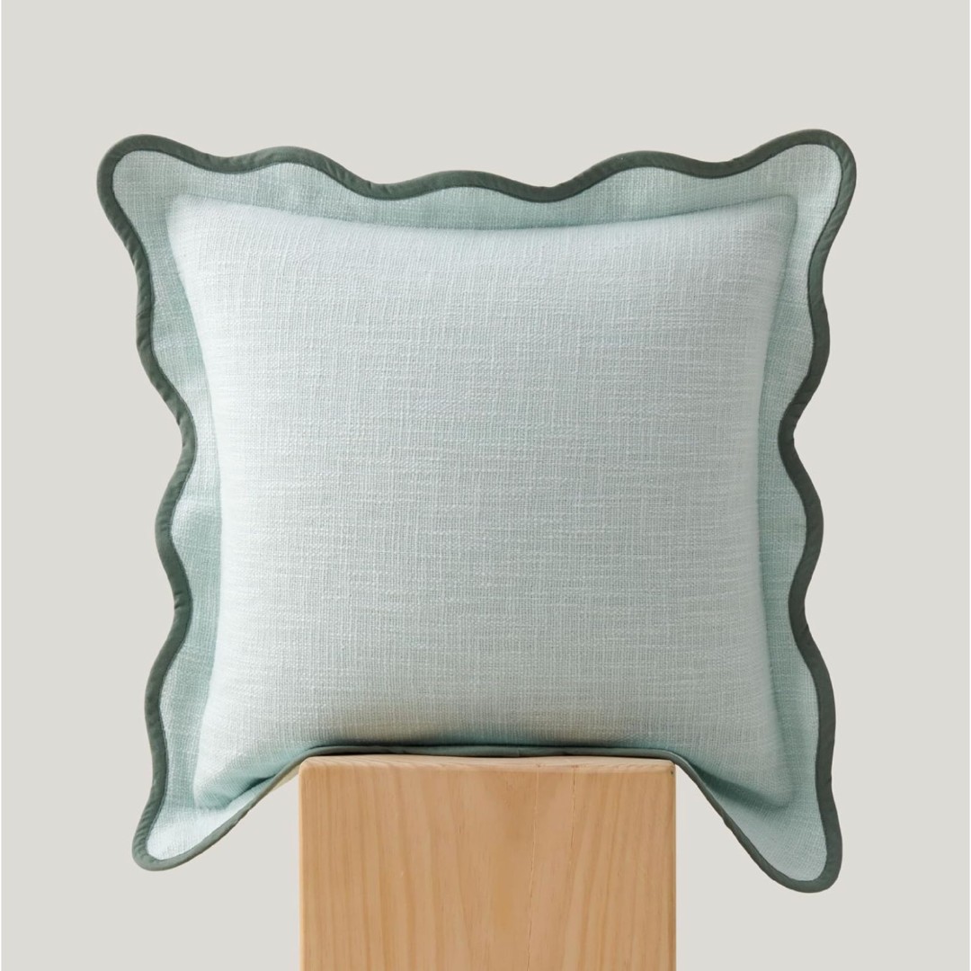 mint throw pillow