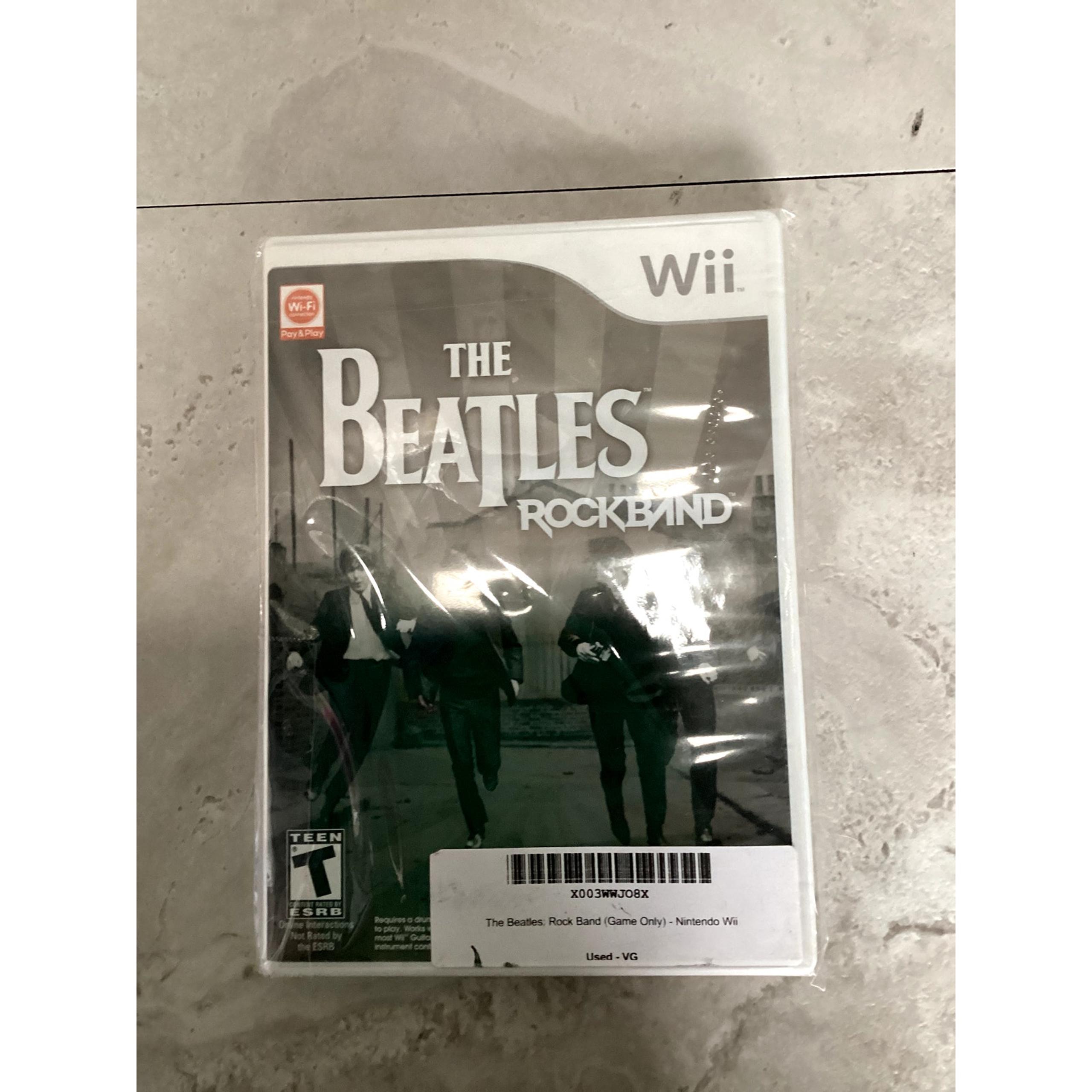 The Beatles: Rock Band Genuine Wii game factory Sealed USA version NIB