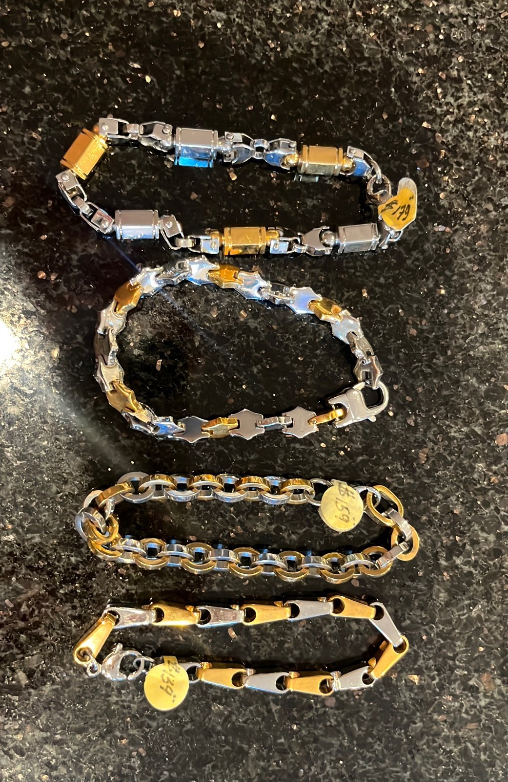 FIVE THIRTY PARK 530 Gold Block Ring Rings