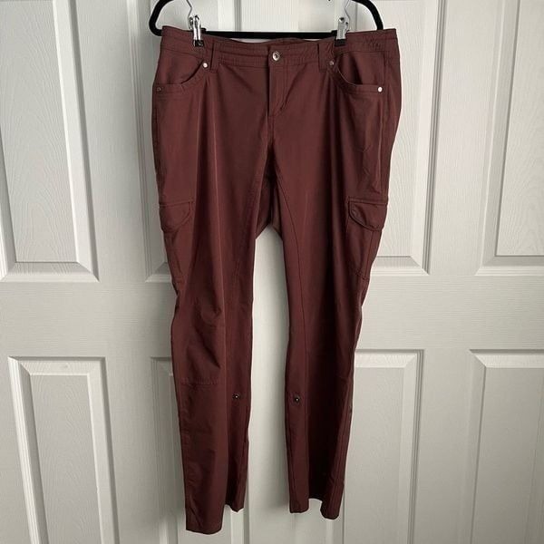 Kuhl Maroon Casual Cargo Pants Size 16