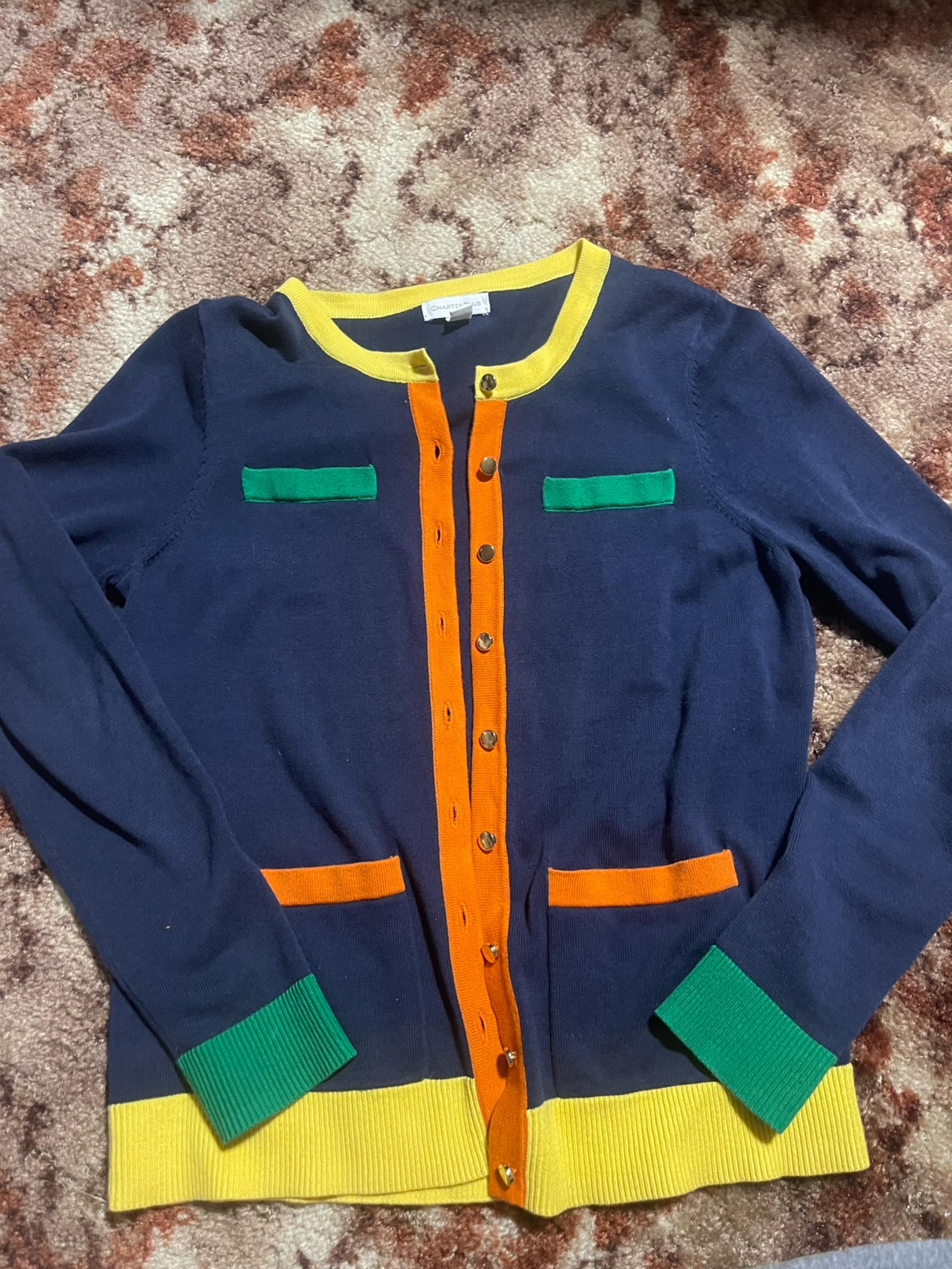 Charter Club Button Cardigan Sweater