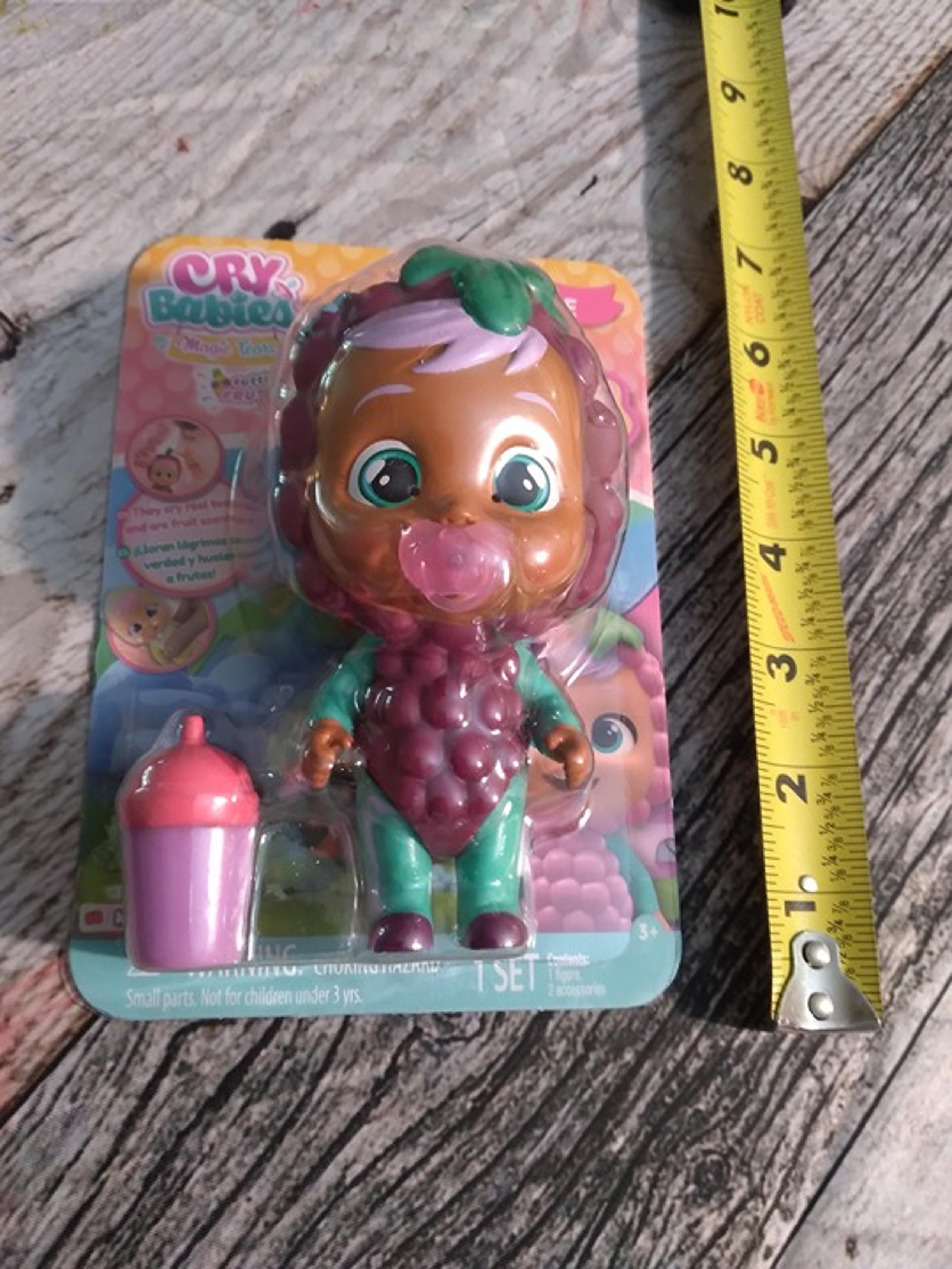 Cry Babies Magic Tears Tutti Frutti Grace Mini Doll 5.5”