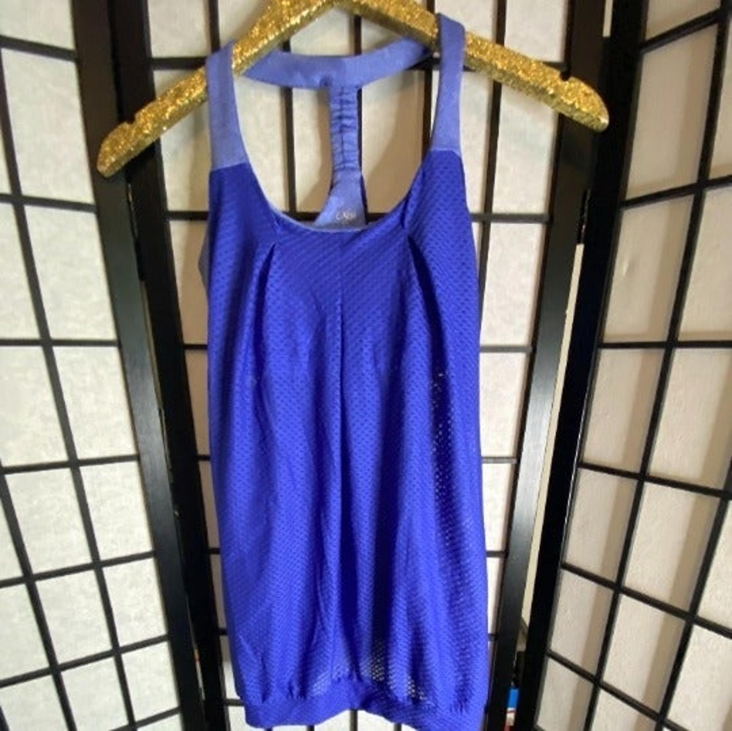 Women's CABI Blue Activewear Tank Size XS