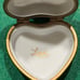 Limoge Heart-Shaped,Painted Basket with Peint Main