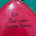 Limoge Heart-Shaped,Painted Basket with Peint Main