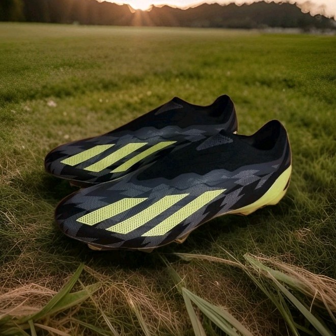 Adidas X Crazyfast.1 LL FG Laceless Soccer Cleats Shoes IG0765 Men's 9 Womens 10