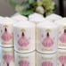 12 pc Quinceañera 3 Pillar Candle Party Favors, Recuerdos