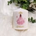 12 pc Quinceañera 3 Pillar Candle Party Favors, Recuerdos