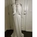 Mac Duggal NWT Halter Neck Open Back Sequin Gown in White