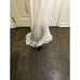 Mac Duggal NWT Halter Neck Open Back Sequin Gown in White