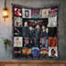 Metallica Rock Album Covers Fleece Blanket