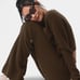NWT Alo Yoga Espresso Brown Cashmere High-Waist Plush Waffle Pant Size XS