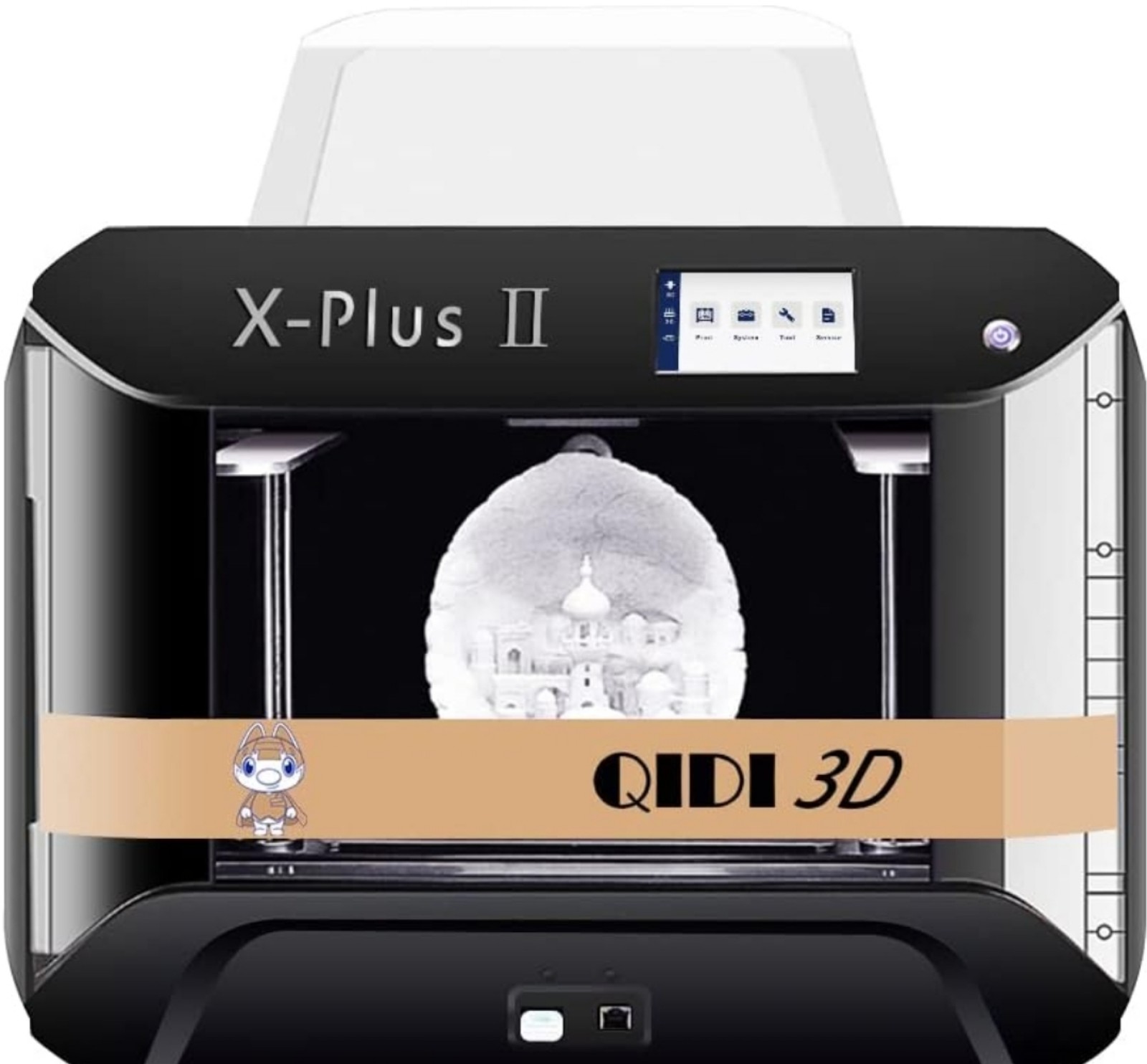 R QIDI TECHNOLOGY X-PlusⅡ 3D Printer, New Upgrade Intelligent Industrial Grade 3