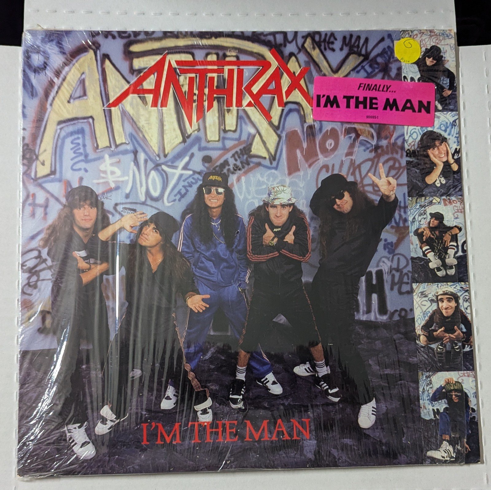 Anthrax-I’m The Man Original 1987 Vinyl EP