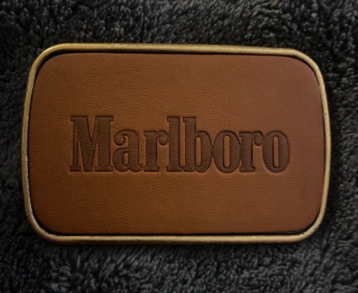 Vintage Rare Marlboro Belt Buckle