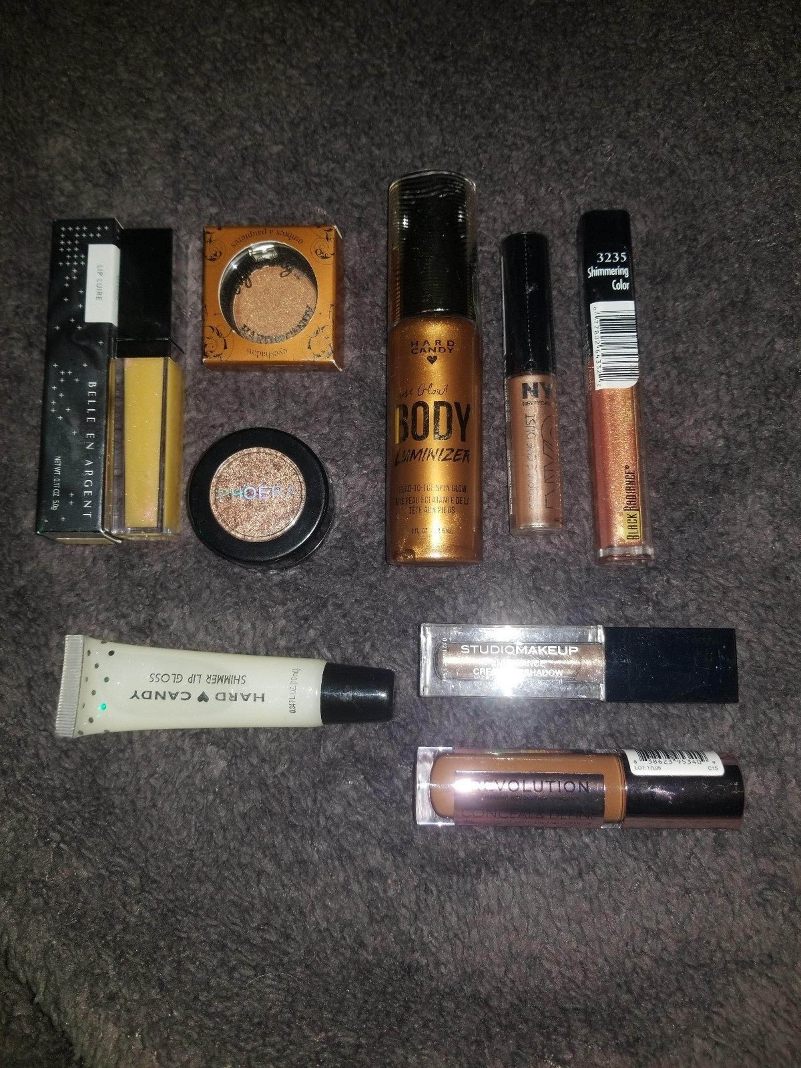 Browns Makeup Bundle 9 piece-  new (read description fully)