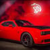Hellcat SRT Dodge Neon LED Sign Garage Wall Decor USB Light for Car Repair Shop