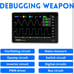 FNIRSI 1013D Plus Oscilloscope - Portable Handheld Tablet Oscilloscope with 100X