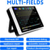 FNIRSI 1013D Plus Oscilloscope - Portable Handheld Tablet Oscilloscope with 100X