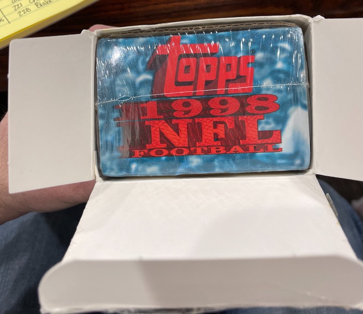 1998 Topps Football Factory SetManningRC