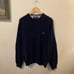 Vintage 90s Tommy Hilfiger Sweater Knitted Mens Sz XL Embroidered Lion Crest