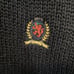Vintage 90s Tommy Hilfiger Sweater Knitted Mens Sz XL Embroidered Lion Crest