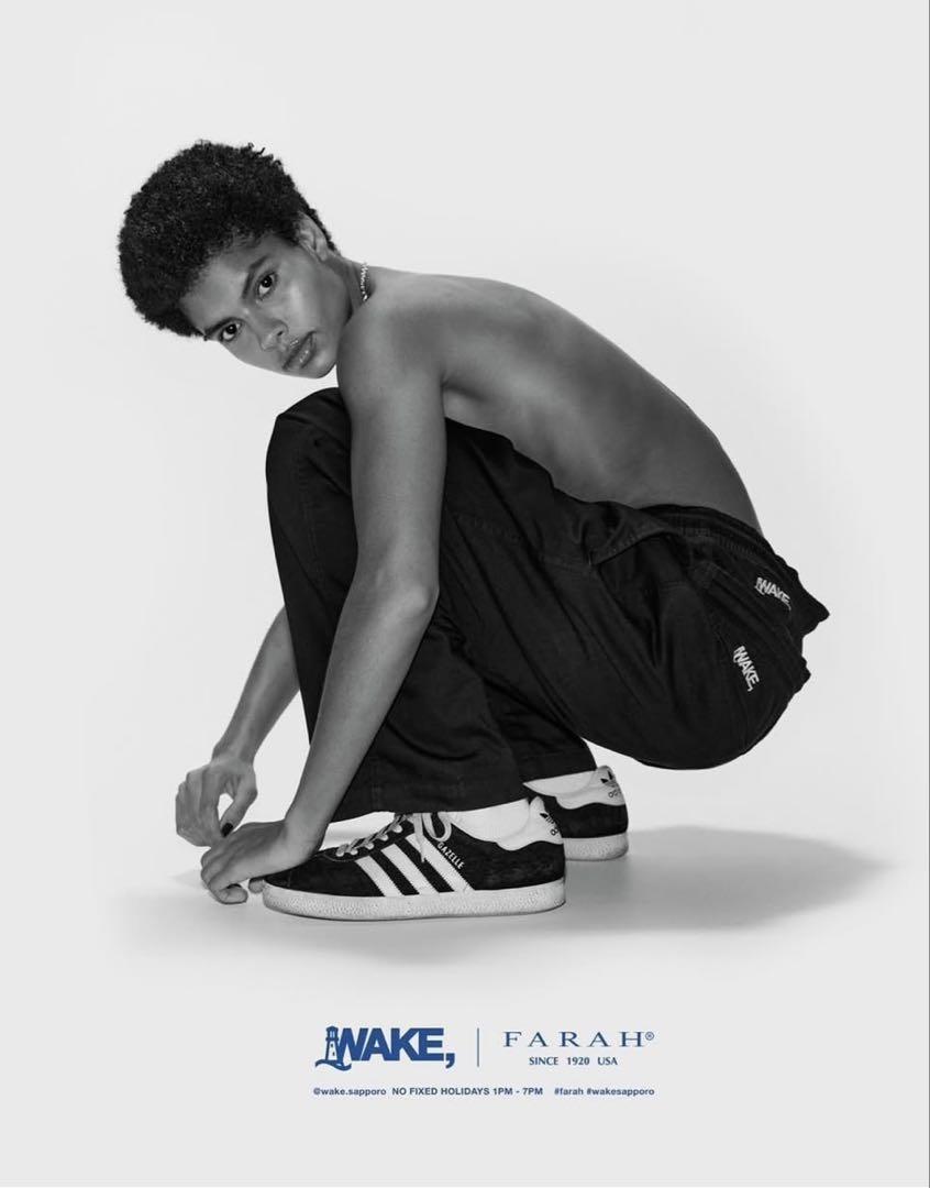 FARAH wake. Easy Beach Twill Pants L