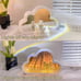 Pink Tulip Cloud Mirror Lamp, Flower Lamp Table Light