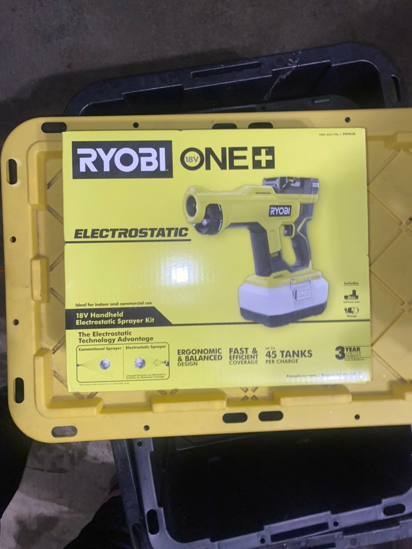 Ryobli elecrtrostatic brand new