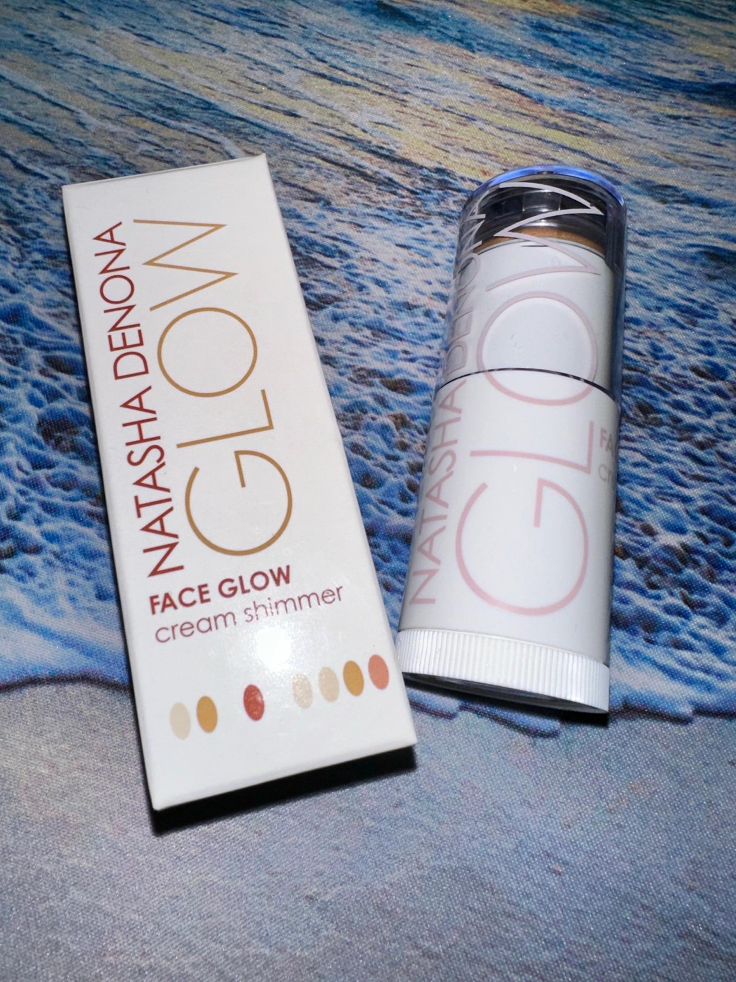 Natasha Denona GLOW face glow cream shimmer New 02 Medium