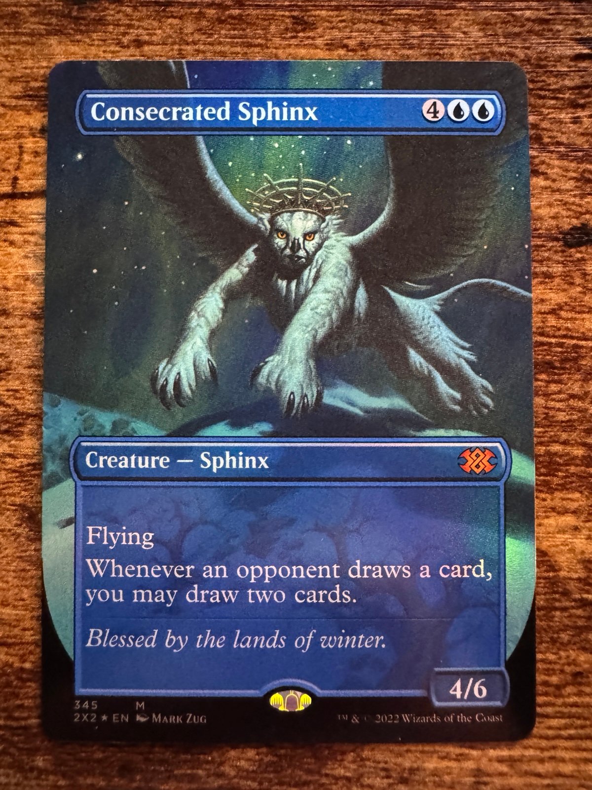 MTG 1 x Borderless Foil Consecrated Sphinx