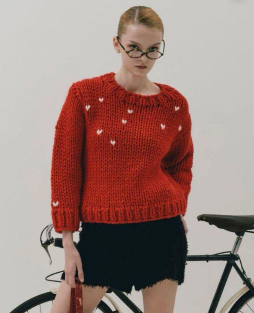 The Toe Notting Hill Heart Knit