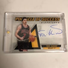 2013-14 Panini Pinnacle NBA Legend Toni Kukoc Auto Clear Vision /199