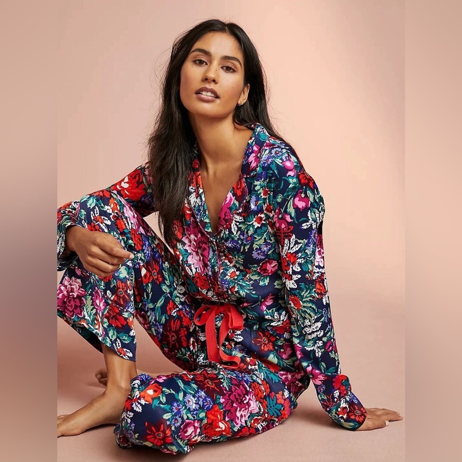 ✨Anthropologie Floral Pj Top✨