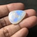 White Rainbow moonstone Pears Shape Cabochon-WRL-43-7