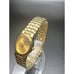 Seiko ladies vintage gold plated bracelet quartz dress watch Oval face