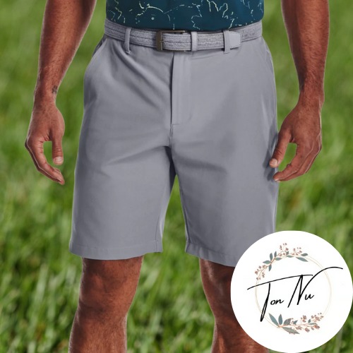 NWT Under Armour Men's Drive Golf Shorts Color: Steel/Halo Gray Size: 32 DKS70