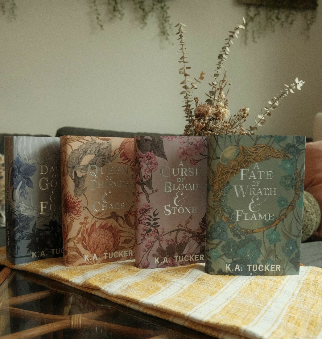 SIGNED Fairyloot Fate & Flame by K.A. Tucker