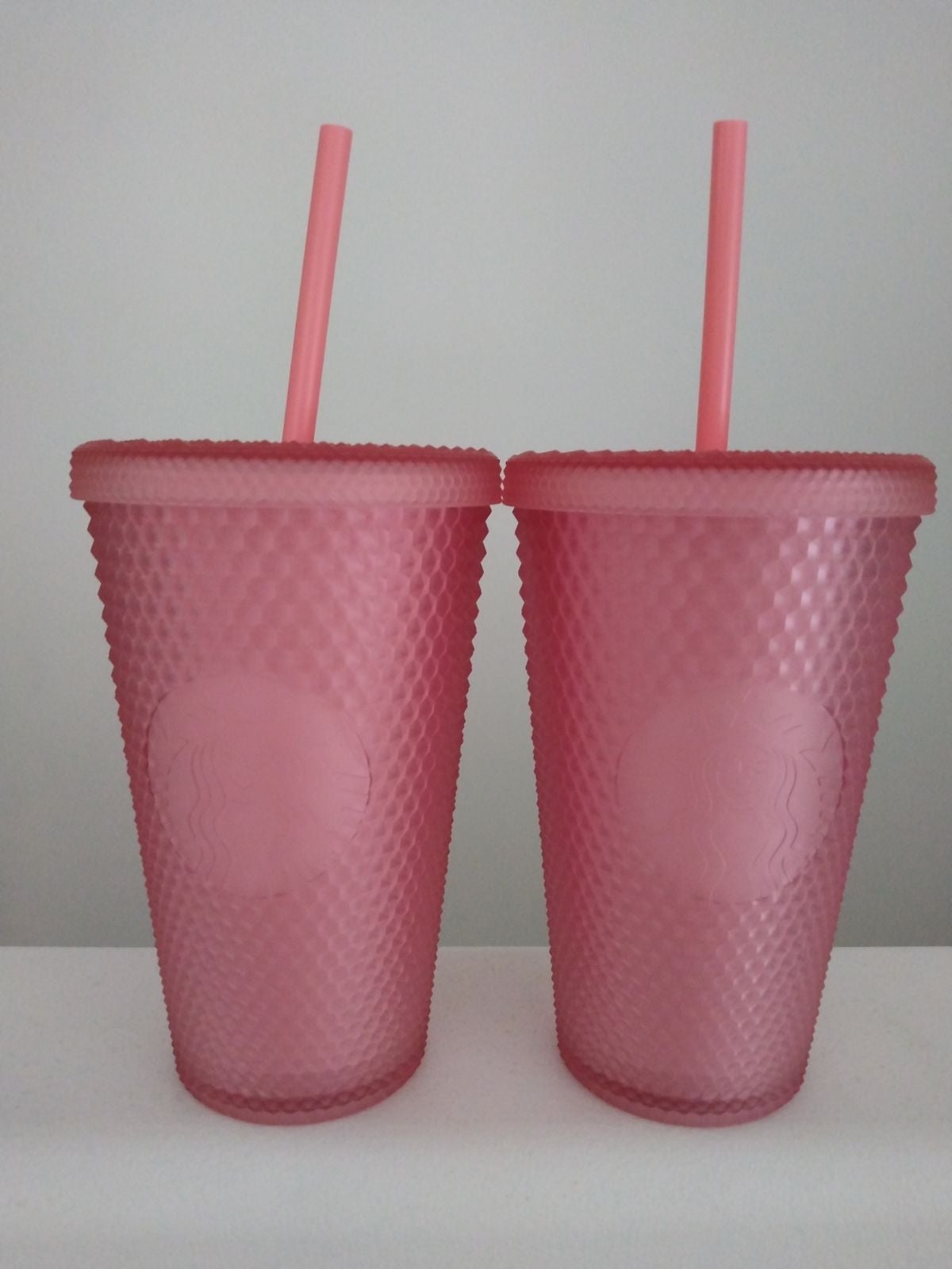 Set of 2 - Starbucks Studded Pink Lemonade Grande Tumblers