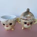Vintage Kenmar Monkey Cream and Sugar set Florida souvenir from the 60’s