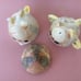 Vintage Kenmar Monkey Cream and Sugar set Florida souvenir from the 60’s
